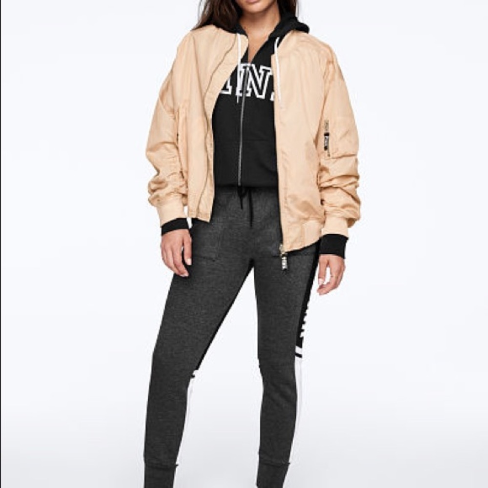 🎉Pink Victoria Secret Bomber Jacket - Picture 4 of 7